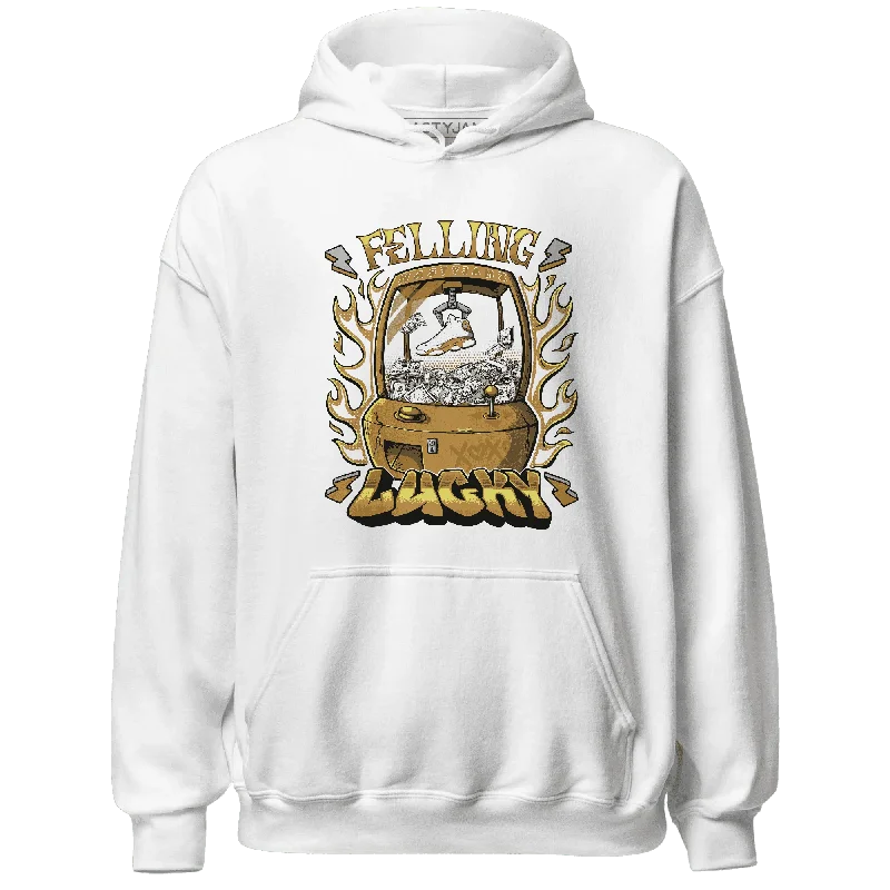 Enjoy Discount NastyJamz Wheat 13s Hoodie Match  Feeling Lucky