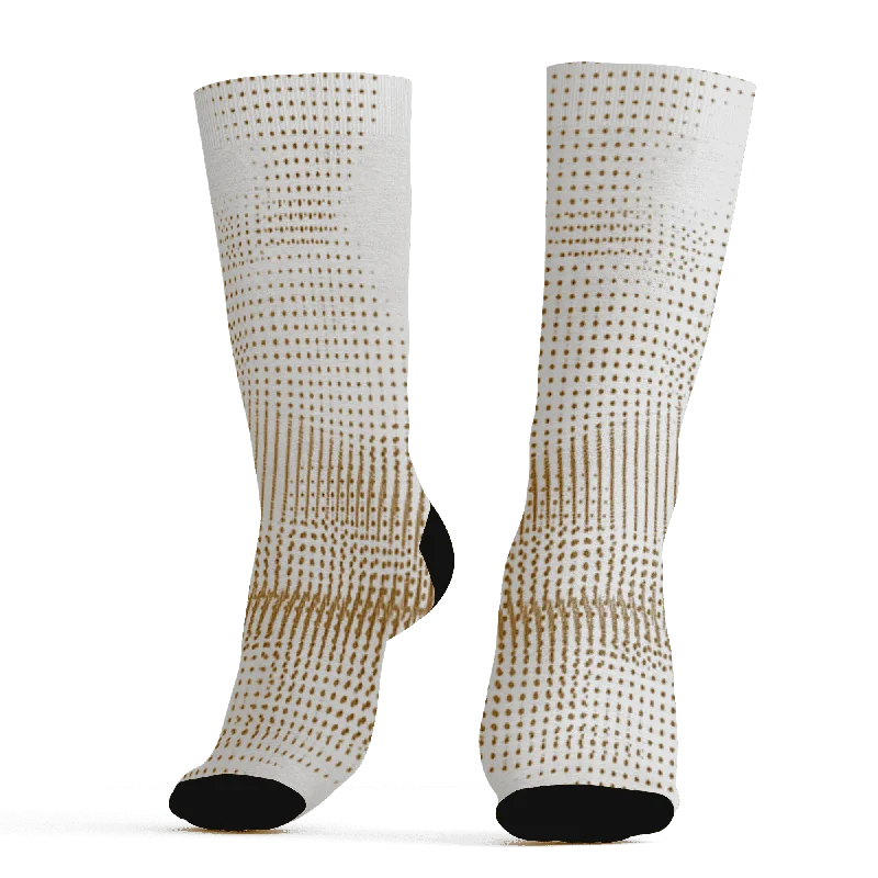Seasonal Sale NastyJamz Wheat 13s Socks Match Kicks Rule All-Over Print