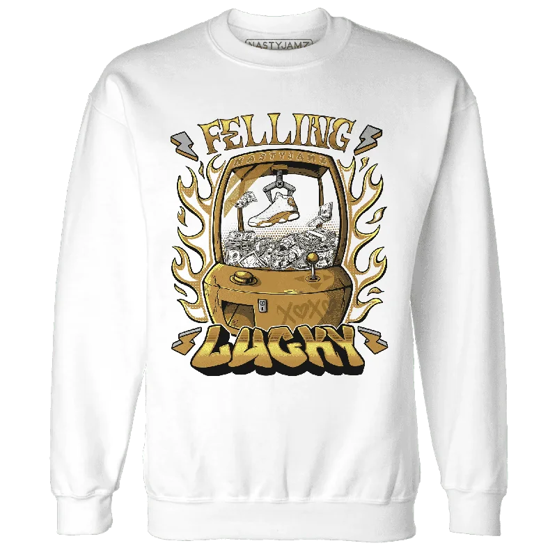 Effortless Style, Endless Impact NastyJamz Wheat 13s Sweatshirt Match  Feeling Lucky