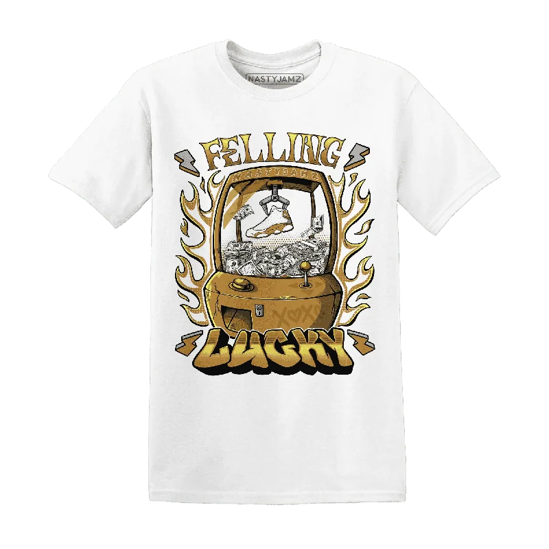 Style Revolution NastyJamz Wheat 13s T-Shirt Match  Feeling Lucky