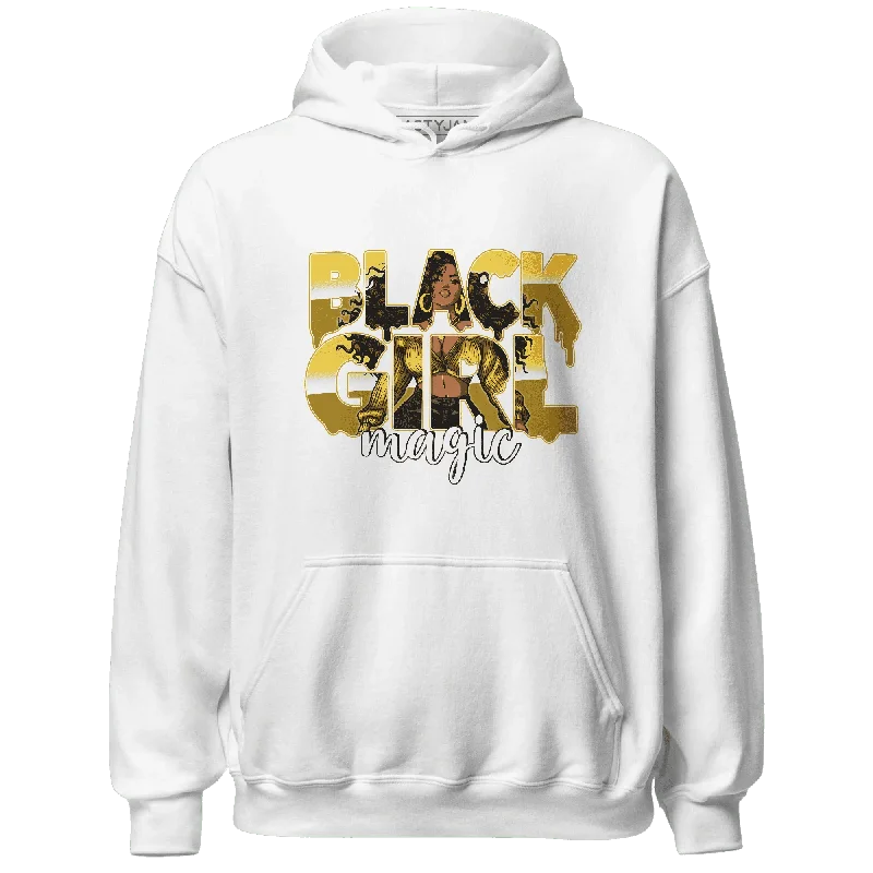 NastyJamz Yellow Ochre 6s Hoodie Match Black Girl Magic