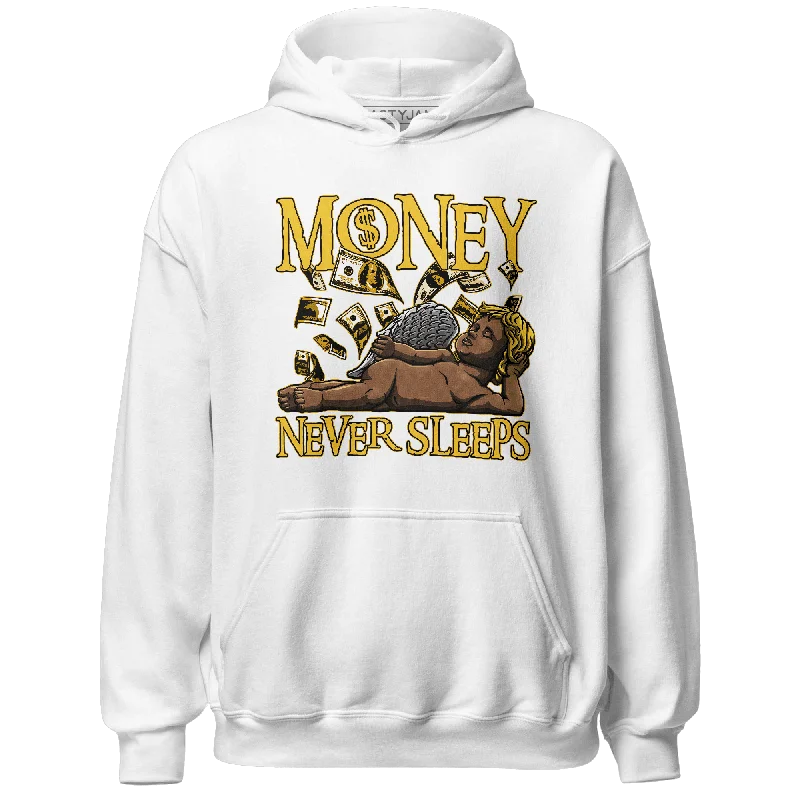 NastyJamz Yellow Ochre 6s Hoodie Match Money Never Sleeps