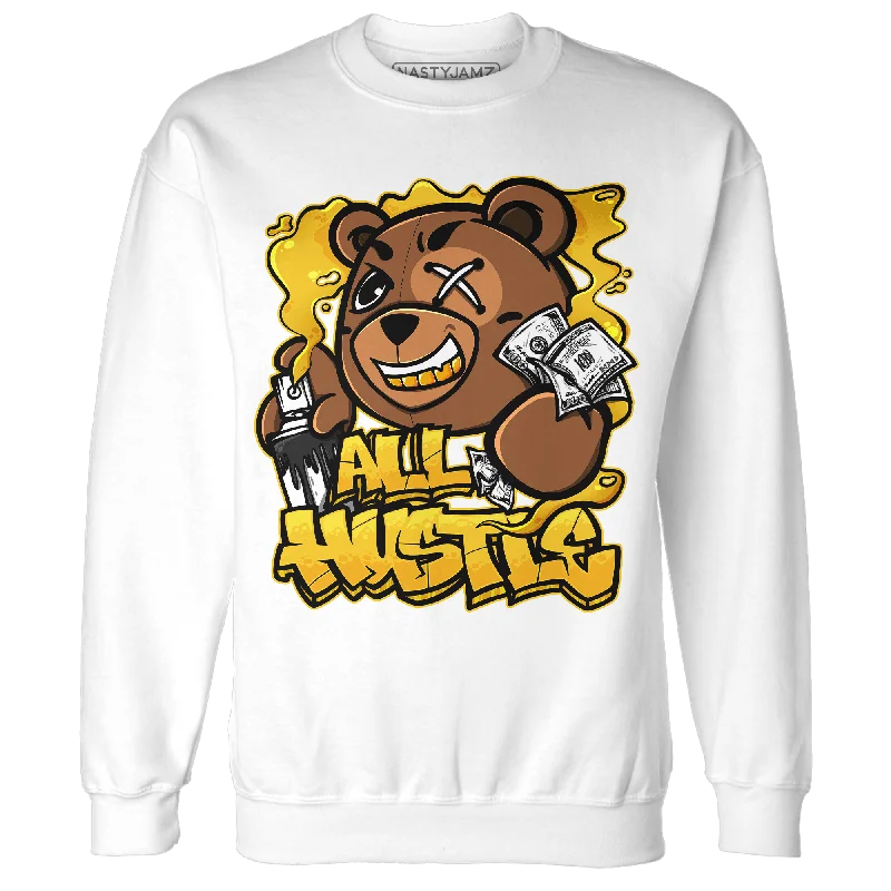 NastyJamz Yellow Ochre 6s Sweatshirt Match BER Hustle All Day