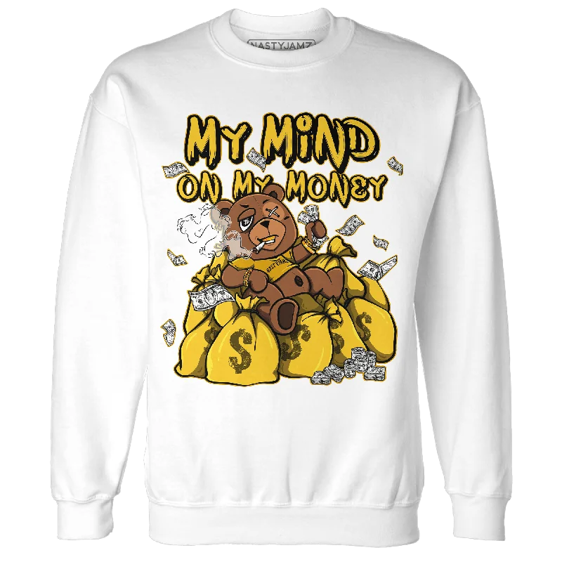 NastyJamz Yellow Ochre 6s Sweatshirt Match My Mind On My Money BER