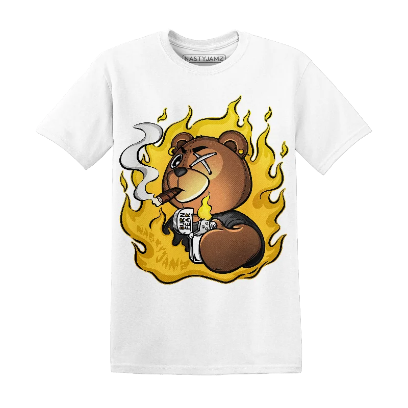 NastyJamz Yellow Ochre 6s T-Shirt Match BER Burn Fear