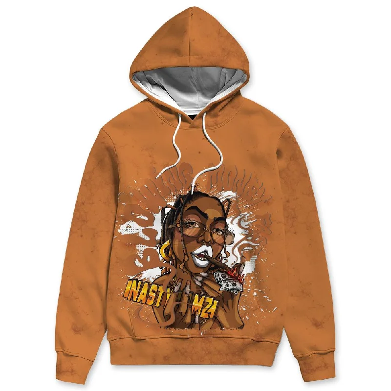 AM 1 Essential Light Bone NastyJamz Hoodie Match Blowing Money Fast Girl All-Over Print