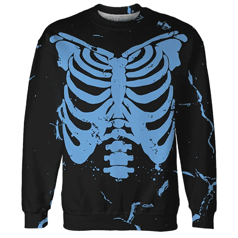 Oversized Unisex Fashion Pieces NastyJamz AM Plus Black Univercitii Blue Sweatshirt Match Skeleton Y2k All-Over Print Oversized Unisex Fashion Pieces NastyJamz AM Plus Black Univercitii Blue Sweatshirt Match Skeleton Y2k All-Over Print