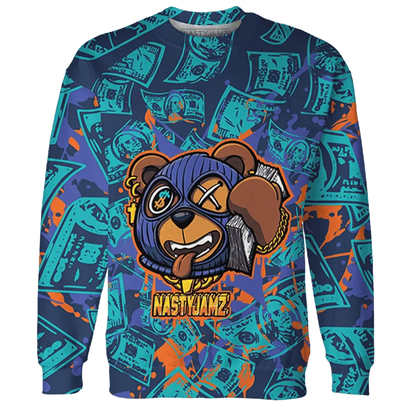 Modern Unisex Streetwear Outfits NastyJamz AM Plus Drift Midnight Navy Total Orange Dusty Cactus Sweatshirt Match Money Motive BER All-Over Print Modern Unisex Streetwear Outfits NastyJamz AM Plus Drift Midnight Navy Total Orange Dusty Cactus Sweatshirt Match Money Motive BER All-Over Print