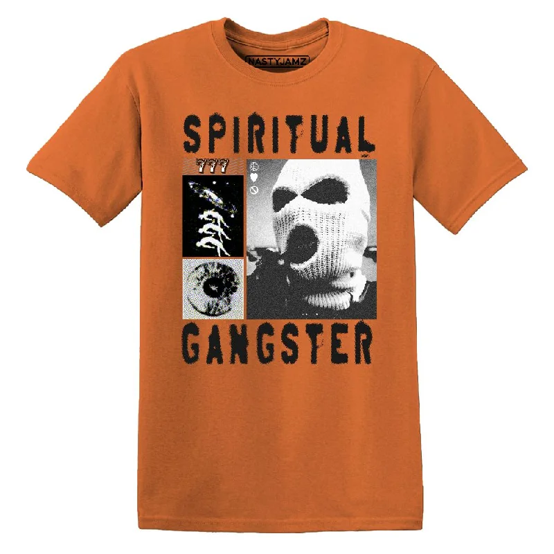 AM TW White Orange NastyJamz Premium T Shirt Match Spiritual Gangster