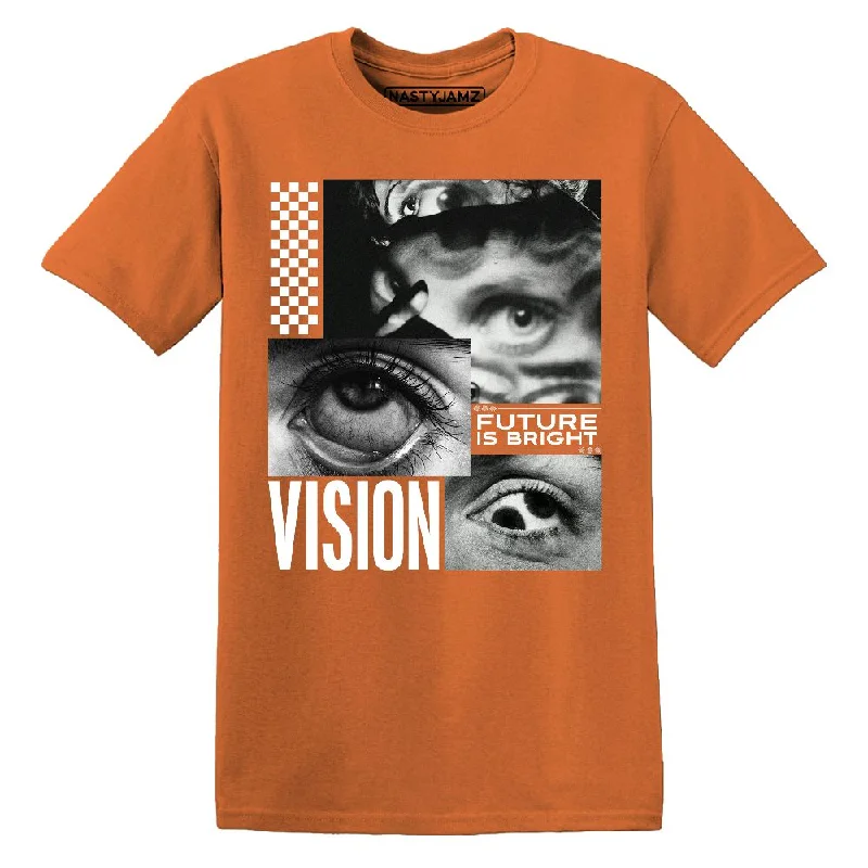 AM TW White Orange NastyJamz Premium T Shirt Match Vision