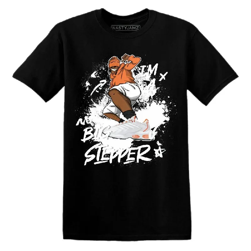 AM TW White Orange NastyJamz T-Shirt Match Big Stepper