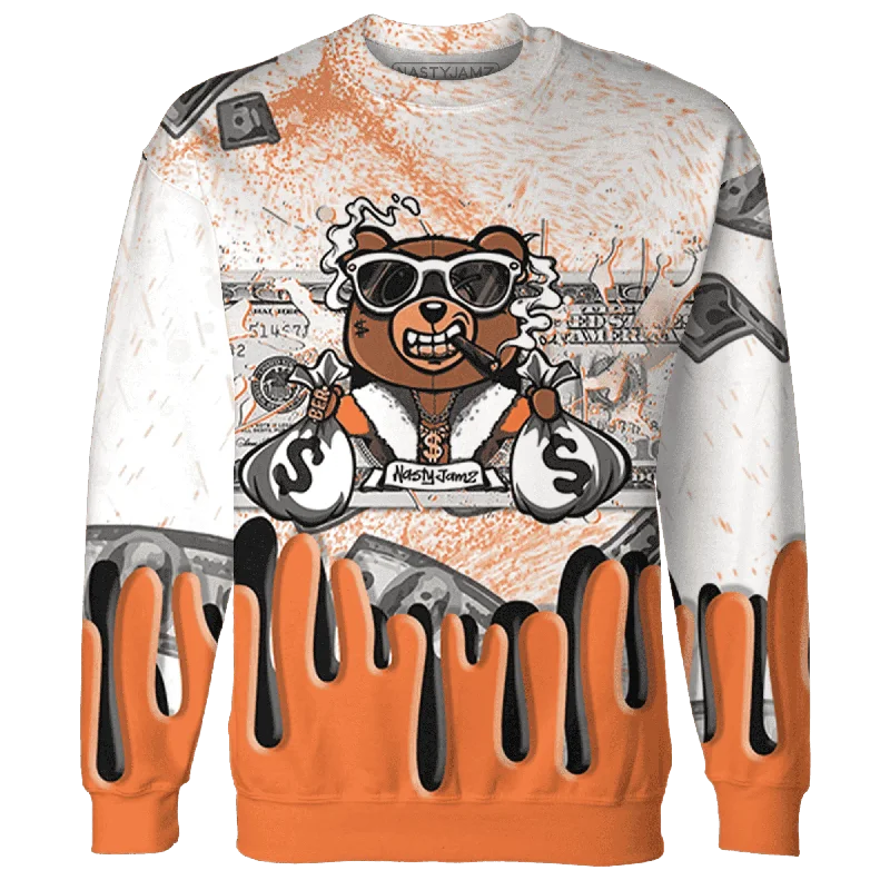 High-Quality Unisex Basics For All Occasions NastyJamz AM TW White Orange Sweatshirt Match BER Dollar All-Over Print High-Quality Unisex Basics For All Occasions NastyJamz AM TW White Orange Sweatshirt Match BER Dollar All-Over Print