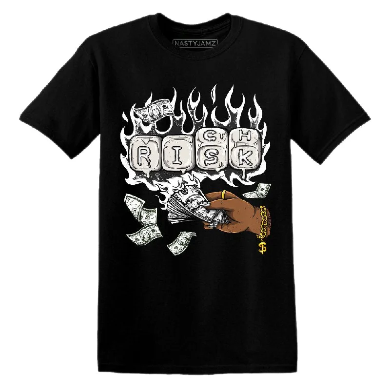 Black Toe 14s NastyJamz T-Shirt Match Rich Or Risk