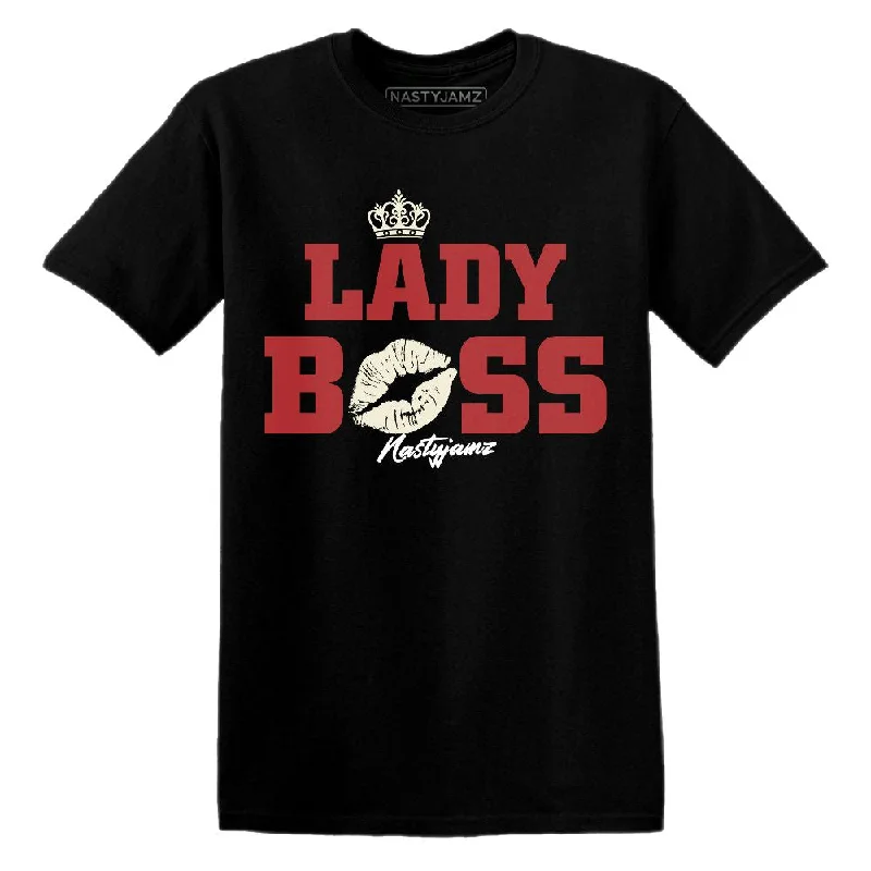 Black Toe Reimagined 1s NastyJamz T-Shirt Match Lady Boss