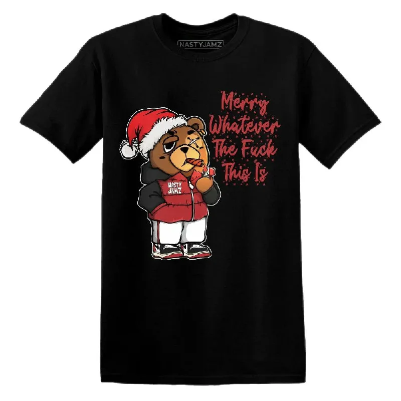 Black Toe Reimagined 1s NastyJamz T-Shirt Match Merry Whatever