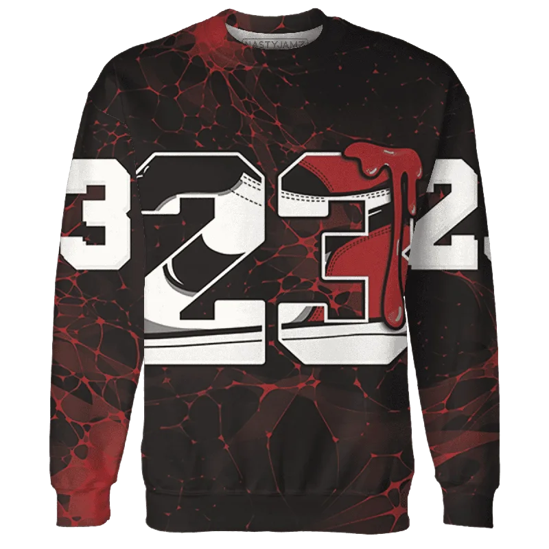 High-Quality Unisex Basics For Everyday Wear Black Toe Reimagined Red White 1s NastyJamz Sweatshirt Match 23 Sneaker All-Over Print High-Quality Unisex Basics For Everyday Wear Black Toe Reimagined Red White 1s NastyJamz Sweatshirt Match 23 Sneaker All-Over Print