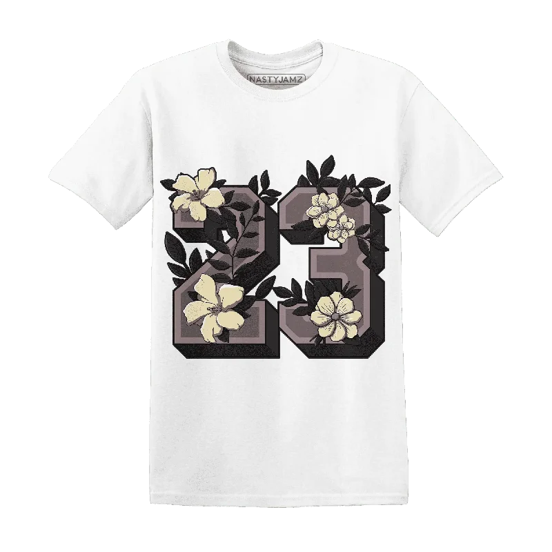 Black Violet Ore 3s NastyJamz T-Shirt Match 23 Floral