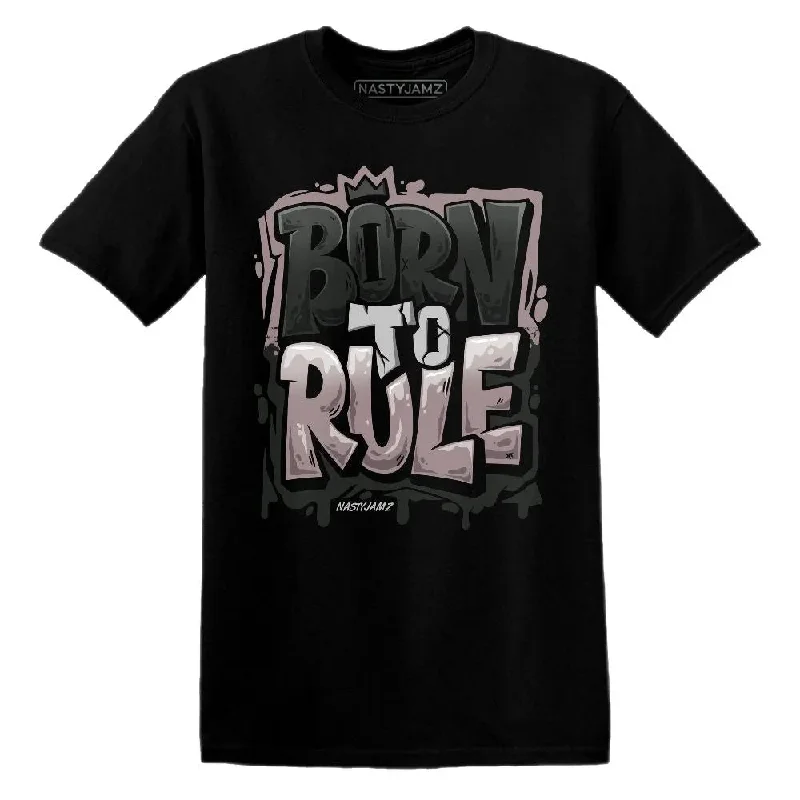 Black Violet Ore 3s NastyJamz T-Shirt Match Born To Rule