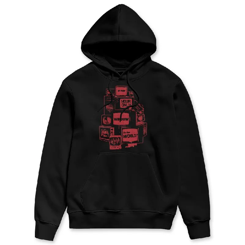 Bred Velvet 11s NastyJamz Hoodie Match Television