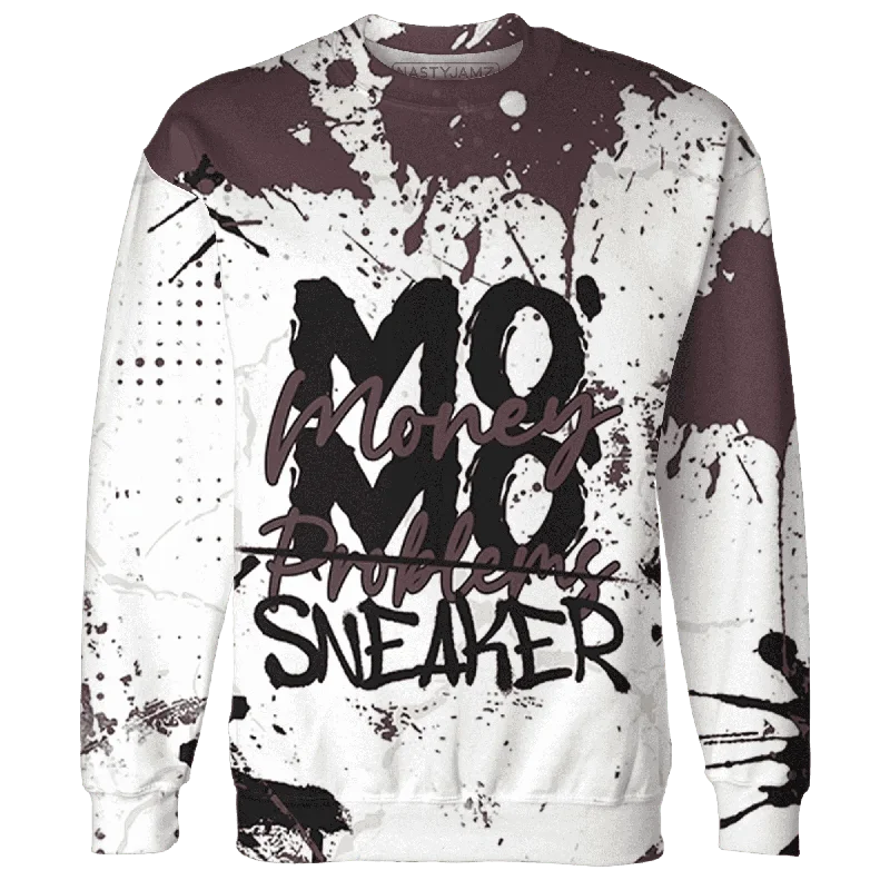 NastyJamz Burgundy Crush 3s Sweatshirt Match MO sneaker All-Over Print