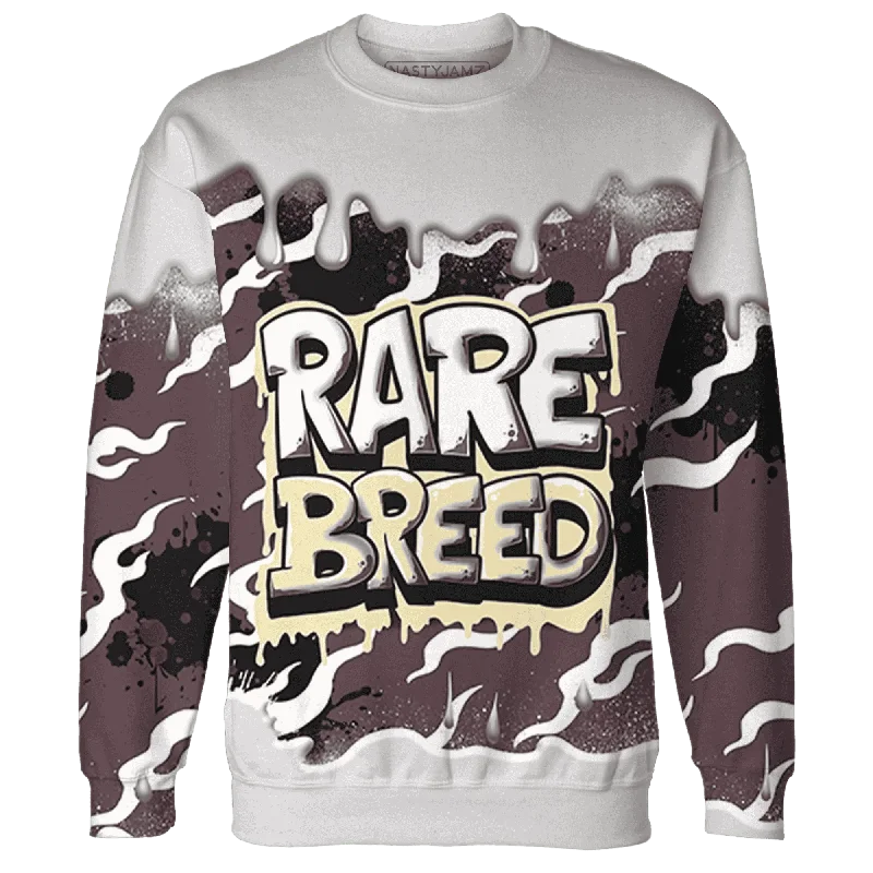 Oversized Unisex Apparel For Effortless Style NastyJamz Burgundy Crush 3s Sweatshirt Match Rare Breed Drippin All-Over Print Oversized Unisex Apparel For Effortless Style NastyJamz Burgundy Crush 3s Sweatshirt Match Rare Breed Drippin All-Over Print