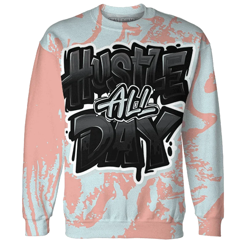 Dunk Low Glacier Blue Arctic Orange NastyJamz Sweatshirt Match Hustle All Day All-Over Print