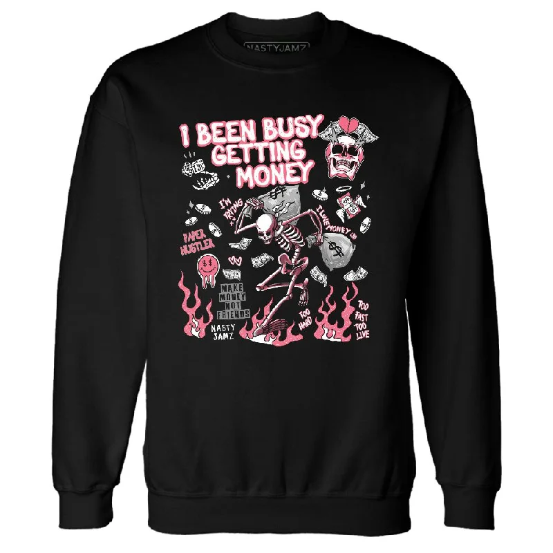 Dunk Next Nature Aster Pink NastyJamz Sweatshirt Match Busy Getting Money Skull