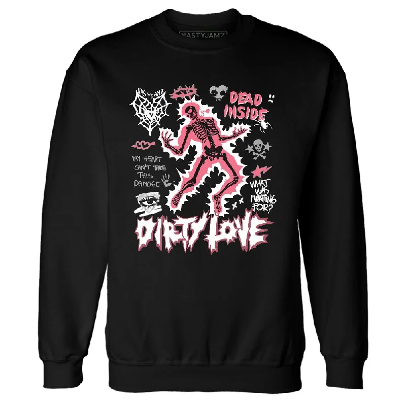 Dunk Next Nature Aster Pink NastyJamz Sweatshirt Match Dirty Love Skull