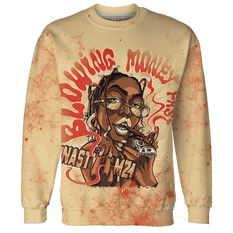 Dunk Strawberry Waffle NastyJamz Sweatshirt Match Blowing Money Fast Girl All-Over Print