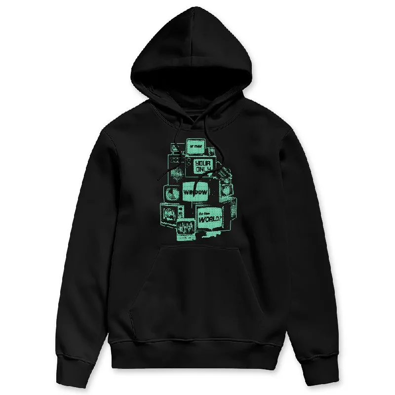 Green Glow 1s NastyJamz Hoodie Match Television