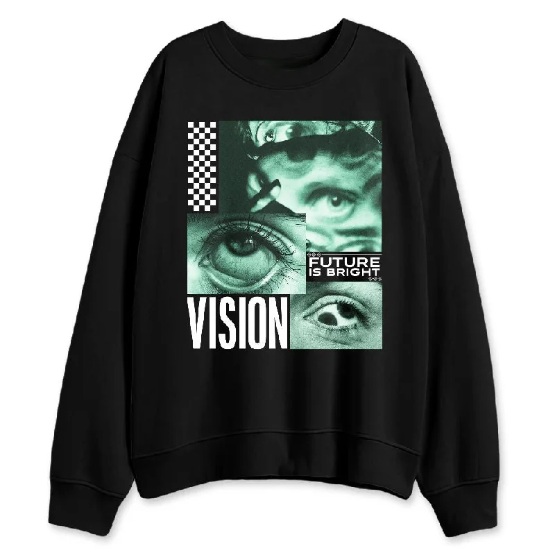 Green Glow 1s NastyJamz Sweatshirt Match Vision