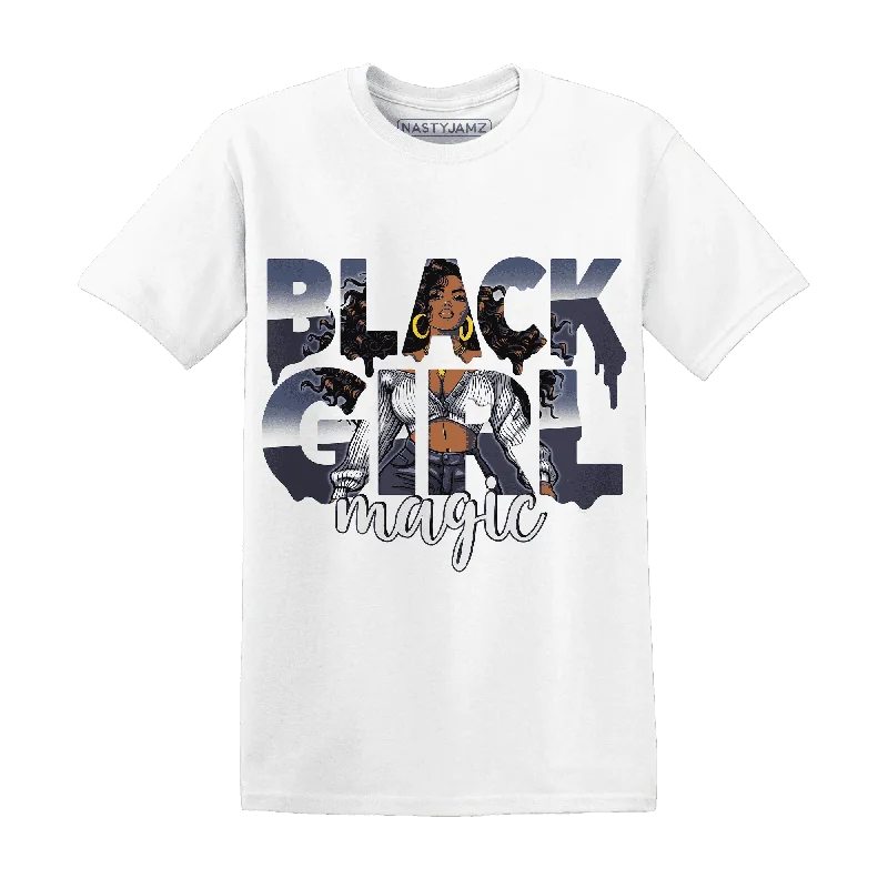 NastyJamz Low Diffused Blue 11s T-Shirt Match  Black Girl Magic