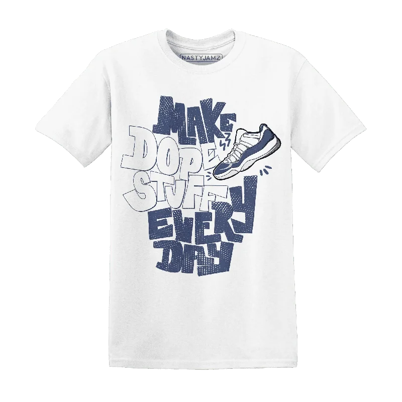 NastyJamz Low Diffused Blue 11s T-Shirt Match  Dope Sneaker