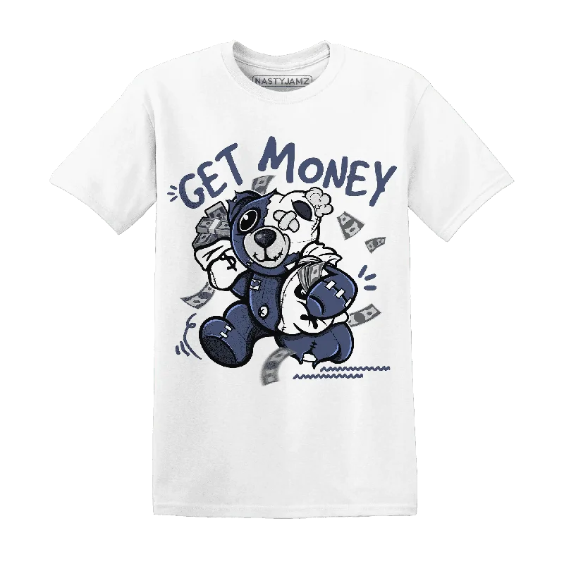 NastyJamz Low Diffused Blue 11s T-Shirt Match  Get Money BER