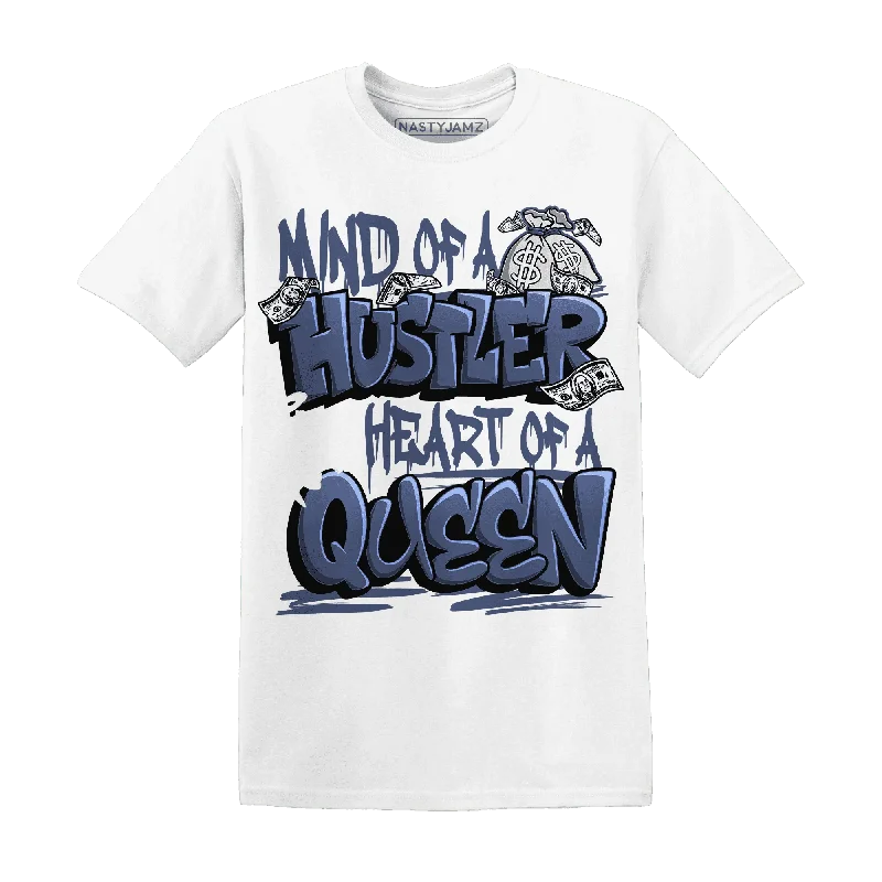 NastyJamz Low Diffused Blue 11s T-Shirt Match  Hustler Heart Queen