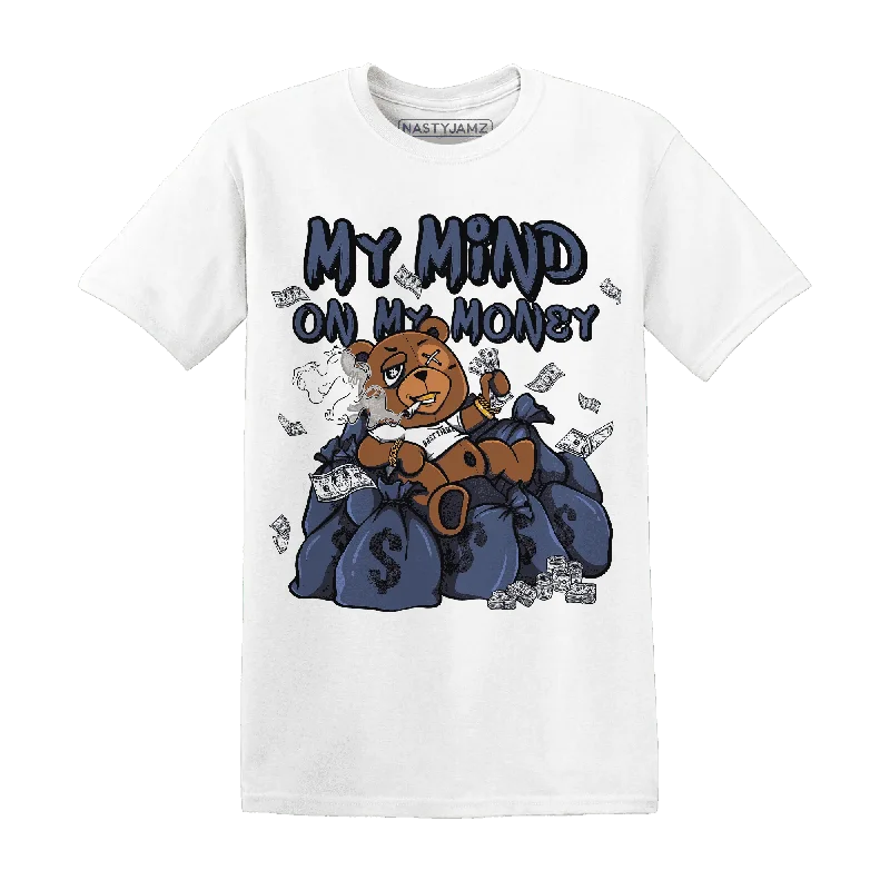 Gender-Neutral Trendy Clothing Styles NastyJamz Low Diffused Blue 11s T-Shirt Match  My Money On My Mind BER