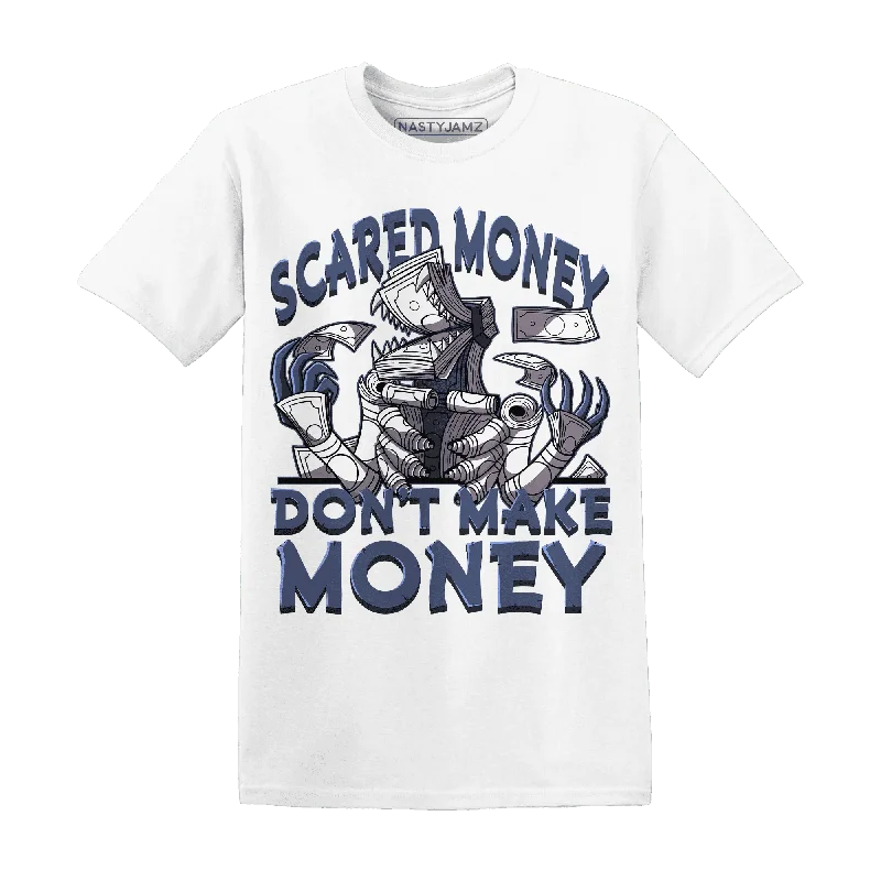 NastyJamz Low Diffused Blue 11s T-Shirt Match  Scared Money