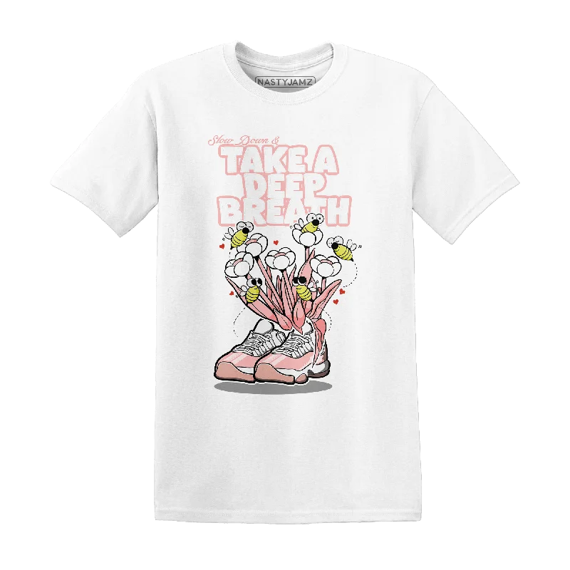 NastyJamz Low Legend Pink 11s T-Shirt Match Bee Sneaker