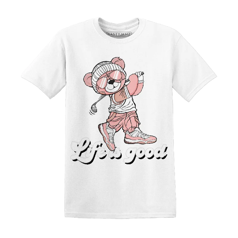 NastyJamz Low Legend Pink 11s T-Shirt Match BER Like Golf