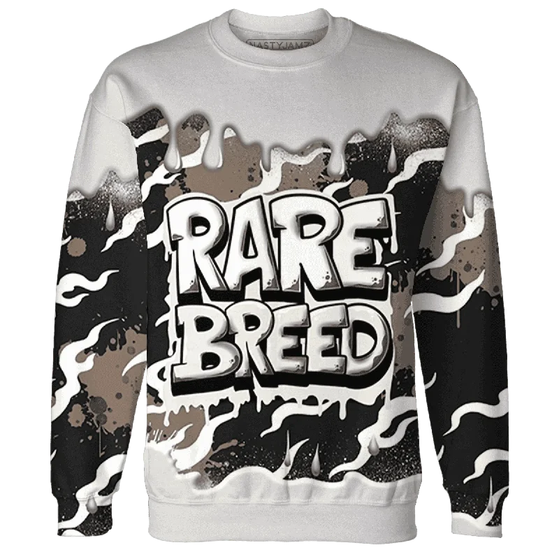 Breathable And Lightweight Unisex Wear NastyJamz Low Mocha 1s Sweatshirt Match Rare Breed Drippin All-Over Print Breathable And Lightweight Unisex Wear NastyJamz Low Mocha 1s Sweatshirt Match Rare Breed Drippin All-Over Print
