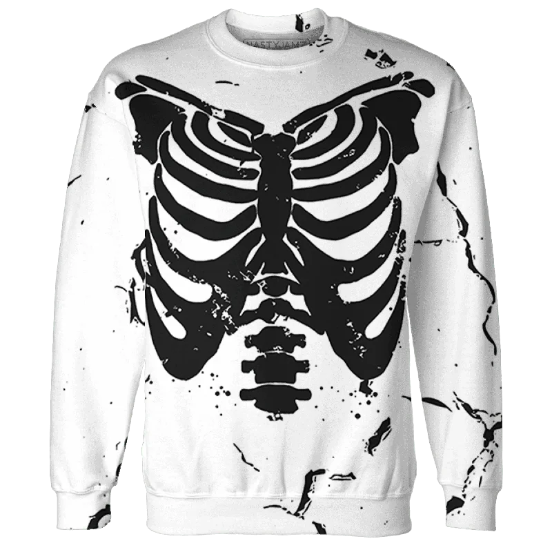 Urban Unisex Fashion Outfits NastyJamz Low Mocha 1s Sweatshirt Match Skeleton Y2k All-Over Print Urban Unisex Fashion Outfits NastyJamz Low Mocha 1s Sweatshirt Match Skeleton Y2k All-Over Print