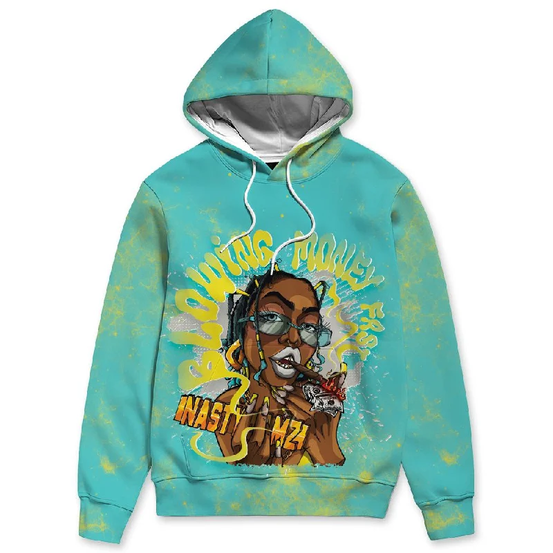 NBL Cyan Burst 9060 NastyJamz Hoodie Match Blowing Money Fast Girl All-Over Print