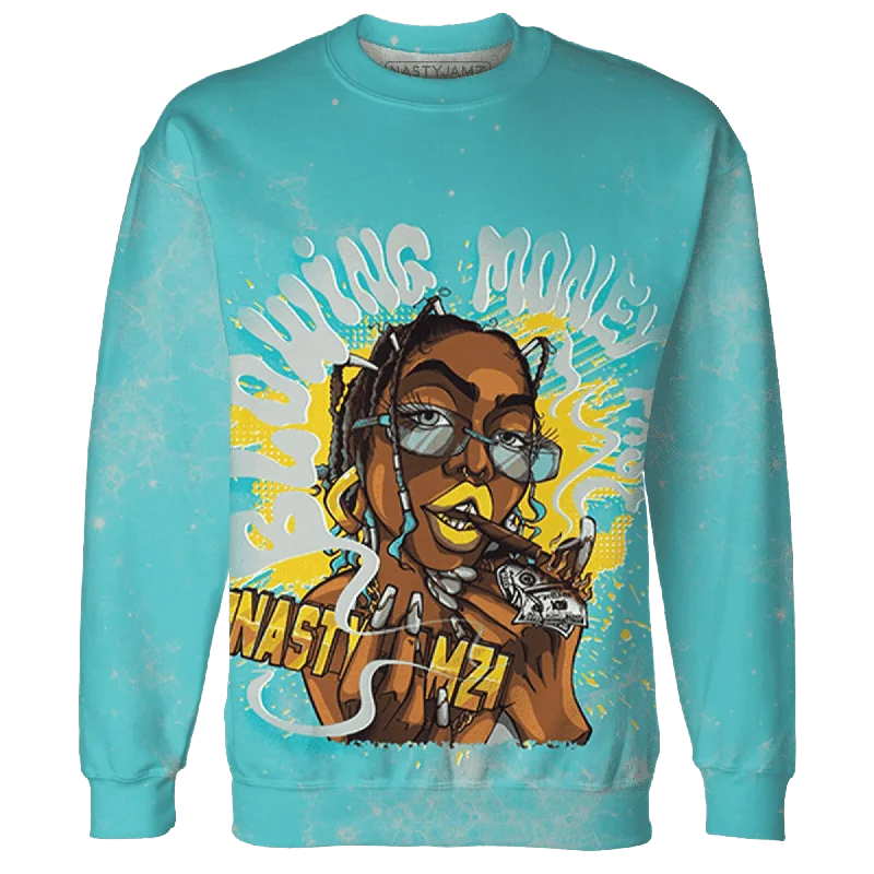 Elegant And Minimal Gender-Free Clothing NastyJamz NBL Cyan Burst 9060 Sweatshirt Match Blowing Money Fast Girl All-Over Print Elegant And Minimal Gender-Free Clothing NastyJamz NBL Cyan Burst 9060 Sweatshirt Match Blowing Money Fast Girl All-Over Print