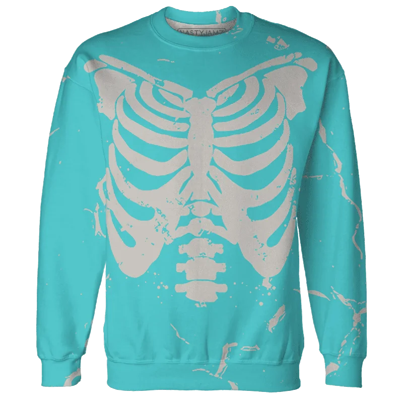 Everyday Wear For Men And Women NastyJamz NBL Cyan Burst 9060 Sweatshirt Match Skeleton Y2k All-Over Print Everyday Wear For Men And Women NastyJamz NBL Cyan Burst 9060 Sweatshirt Match Skeleton Y2k All-Over Print