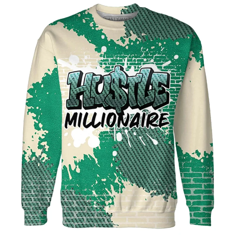 NastyJamz Nina CN Abney 3s Sweatshirt Match Hustle Millionaire All-Over Print