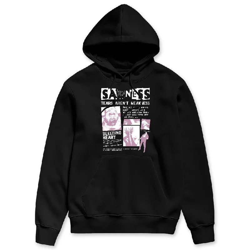 Orchid Neutral Grey Black White 4s NastyJamz Hoodie Match Sadness