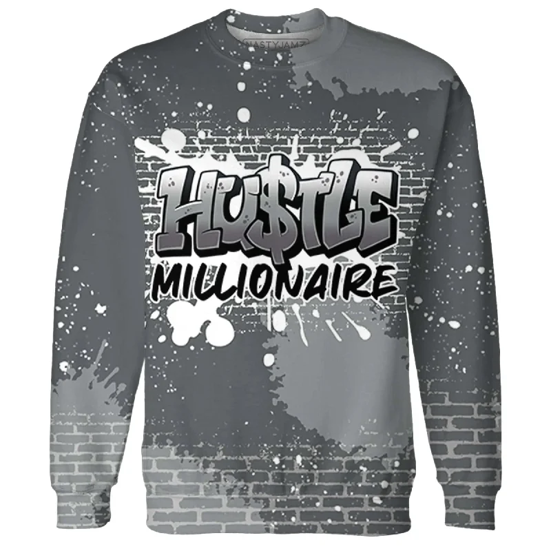 NastyJamz Paris Cement Olympics 4s Sweatshirt Match Hustle Millionaire All-Over Print