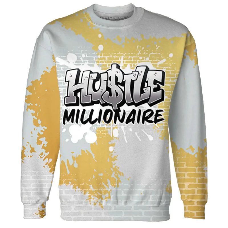 NastyJamz Paris Cement Olympics 6s Sweatshirt Match Hustle Millionaire All-Over Print