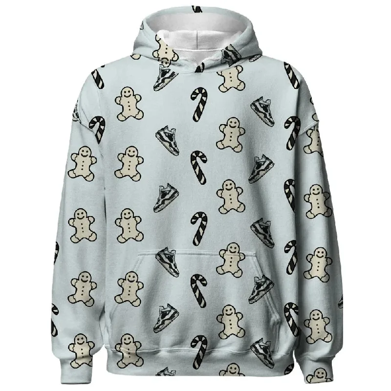 Pure Platinum 4s NastyJamz Hoodie Match Candy Cookie Kicks All-Over Print