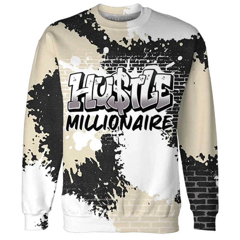 NastyJamz Quaiii 54 3s Sweatshirt Match Hustle Millionaire All-Over Print